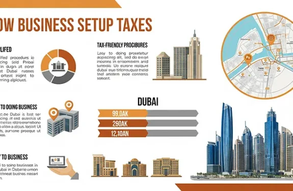 Are taxes low for business setup in Dubai?