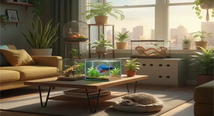 Best Low-Maintenance Exotic Pets for Small Apartments