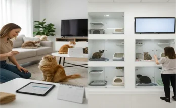 Cost of in-home cat sitting vs. professional cat boarding in 2026