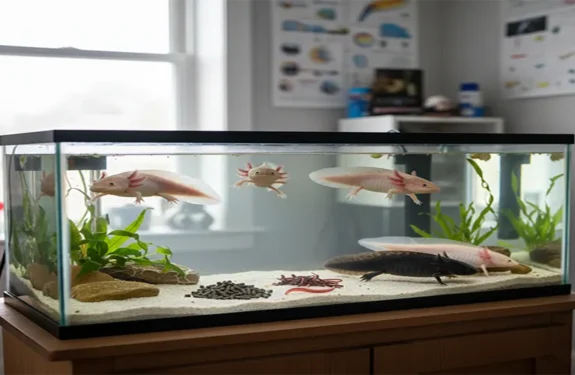 Dietary Requirements for Captive-Bred Axolotls