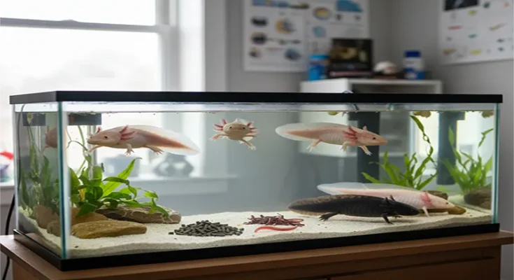 Dietary Requirements for Captive-Bred Axolotls