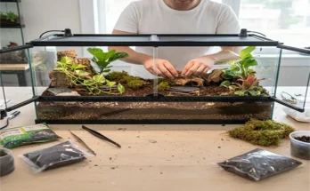 How to build a bioactive terrarium for crested geckos