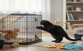 How to introduce a new kitten to an aggressive resident cat