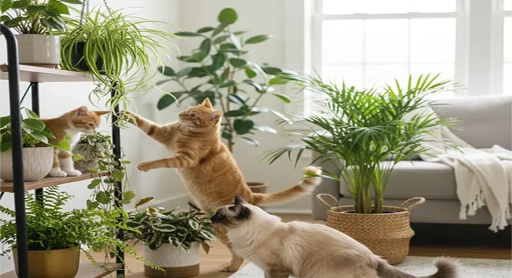 Safe indoor plants for cats that like to chew