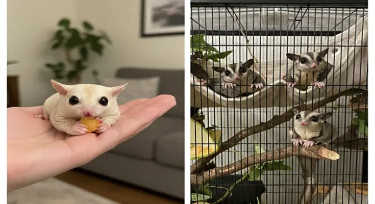 Temperament of hand-raised sugar gliders vs colony-raised